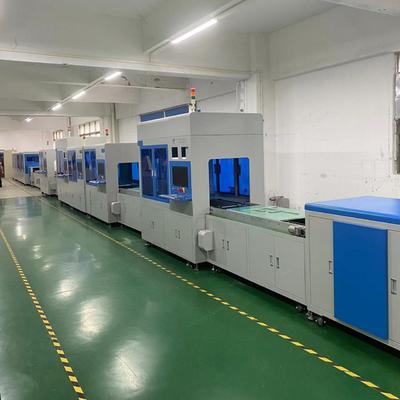 EV pili / elektrikli araba aküsü için Otomatik Prizmatik Pil Paketi Üretim Hattı